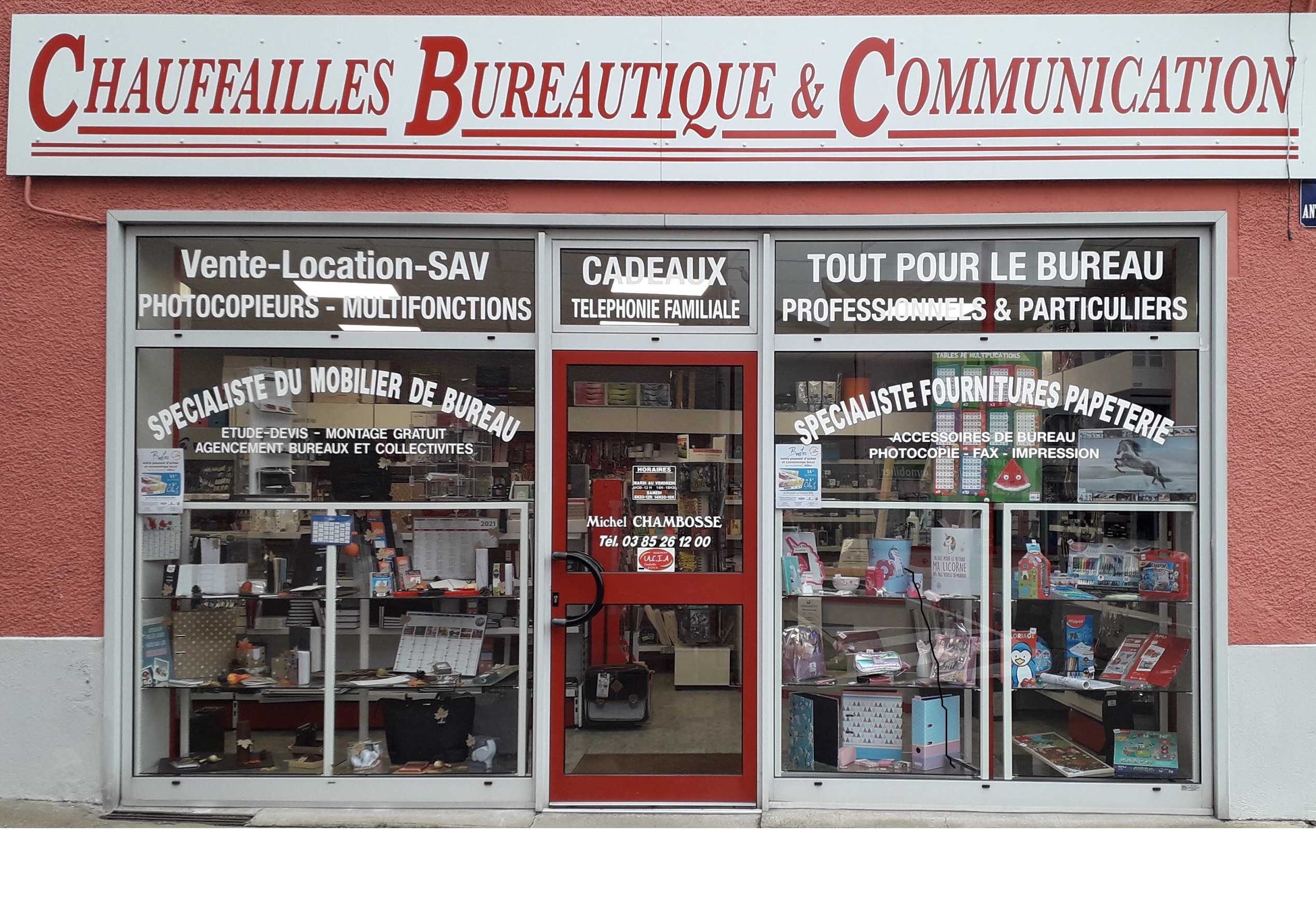 Laboratoire chauffailles horaires